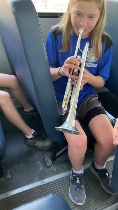 Final Countdown (bus performance) #trumpet #music #cool