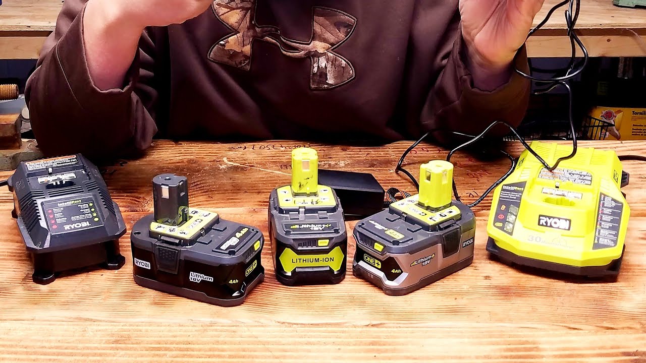 Ryobi Chargers Witch One Is The Best Youtube