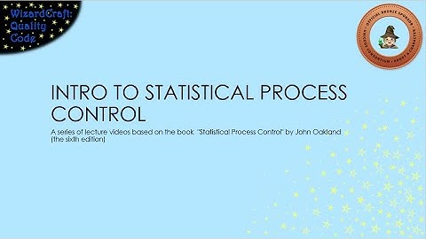 Introduction to Statistical Process Control