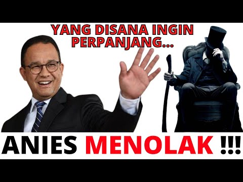 ANIES BASWEDAN TOLAK PERPANJANGAN JABATAN GUBERNUR !!! KOALISI PEMERINTAH RETAK, JOKOWI DITINGGAL !!