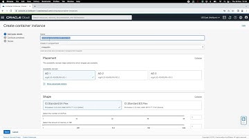 OCI Container Instance Deep Dive