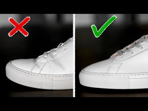 HOW TO PREVENT SHOE CREASES | 7 Easy Hacks To Avoid Creasing