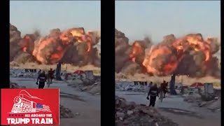 Massive IDF Air Strike On Rafah!