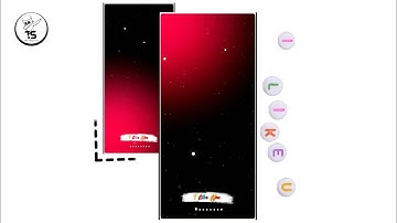 I LIKE U light effect circle particle full screen trending template / kinemaster template new / #vfx