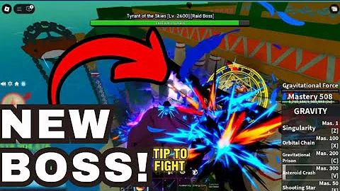 How To Spawn The Tyrant of the Sky New Raid Boss in Blox Fruits!