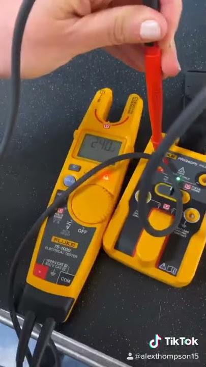 T6 Flip the Switch!  Check your meter with the Fluke PRV240FS proving unit