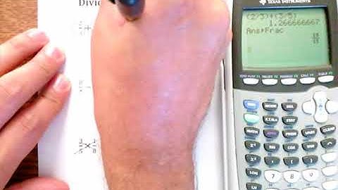 Adding, Subtracting, Multiplying, and Dividing Fractions