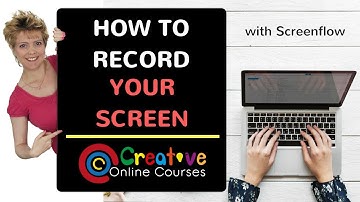 Screen Capture with Webcam   How to Record your Screen Using Screenflow