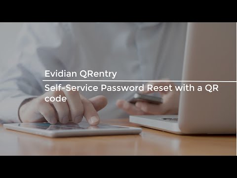 Self-Service Password Reset (SSPR) with a QR code