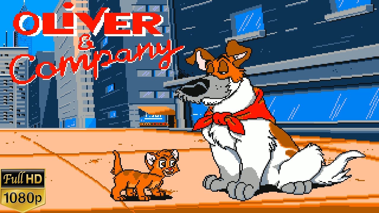 Oliver & company - Amiga full playthrough