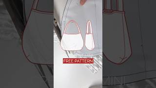 Easy DIY Mini Tote — Free Sewing Pattern✨ Get yours at our website muunarchive.com! #bagmaking