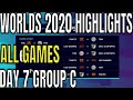 Worlds 2020 Day 7 Highlights ALL GAMES Group C - Fnatic, TSM, LGD Gaming, Gen G