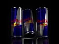 3d animation of redbul energy drink