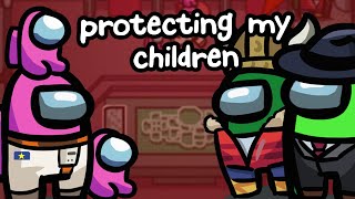 STAY AWAY FROM MY KIDS • AMONG US HIGHLIGHTS