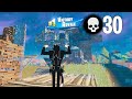 30 Eliminations Solo Vs Squads Gameplay Full Game Win Season 6 Fortnite (Controller on PC)