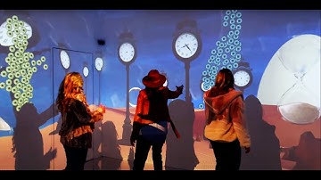 Dream-e-scape - immersive interactive art installation - Flutter Experience Art Gallery, LA