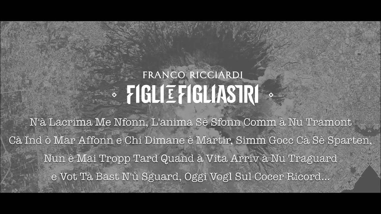 FRANCO RICCIARDI Feat. LUCARIELLO Te Sento YouTube