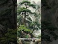 Chinese Landscape Painting Easy. ~ #chineselandscapepainting