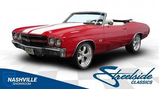 1972 Chevrolet Chevelle SS 454 Tribute Convertible 5487-NSH for sale | Charlotte, Atlanta, Dall...