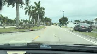 Driving from Subway in Richmond Heights, FL on Lincoln Blvd, sw 117 av at Caballero Funeral Home 