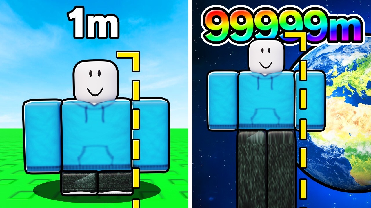 足が成長しすぎた男...(ロブロックス)