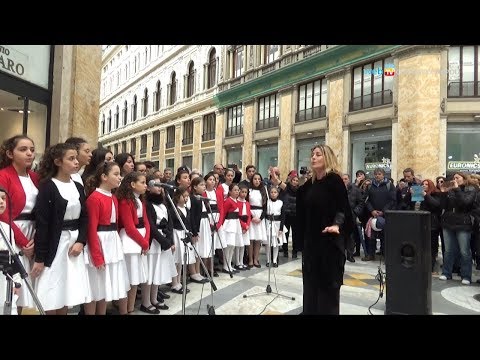 Giornata della Disconnessione, in Galleria le Voci Bianche del San Carlo