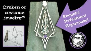 Make Something New From Old Jewelry - YouTube