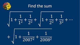 Evaluating the required sum using algebraic manipulation