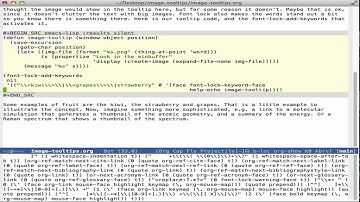 Graphical tooltips in Emacs