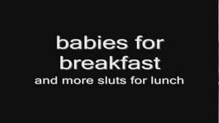 Lordi - Babez For Breakfast (lyrics) HD