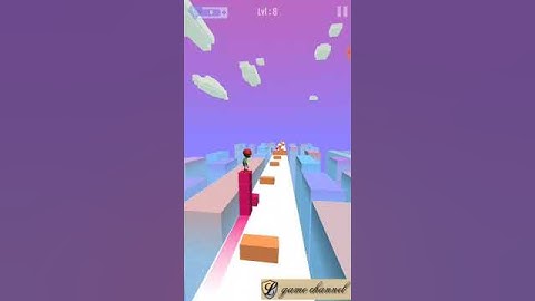 surfer boy on cube 3d gameplay | l game channel | android & ios gameplay #shorts