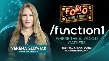 Verena Slowiak: Head of Growth at Synfia | Function1 AI Conference 2025