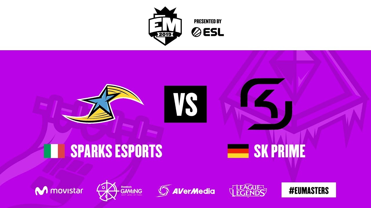 LOL - Capus Party Sparks vs SK Prime - European Masters S3 - Fase de Grupos Dia 3 juegos panamericanos 2019 en vivo
