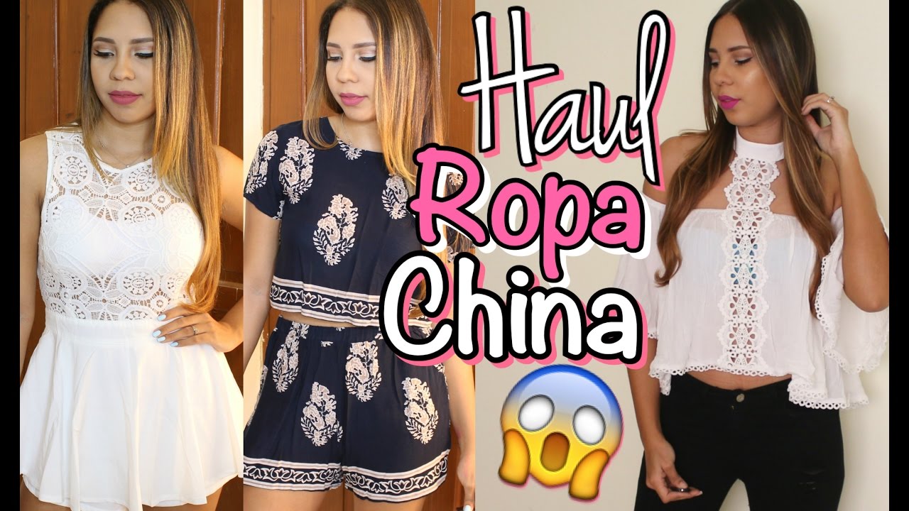 Haul ROPA CHINA: Encontré MEJOR | Mirianny