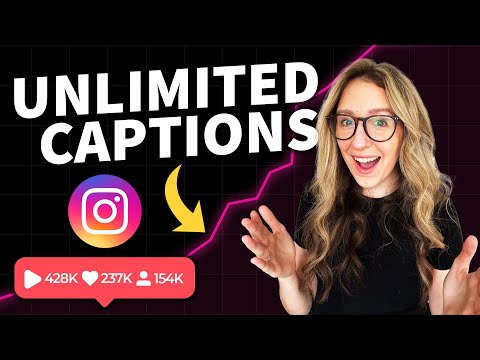 The SECRET To Unlocking Unlimited Instagram Captions For Business