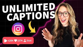 The SECRET To Unlocking Unlimited Instagram Captions For Business