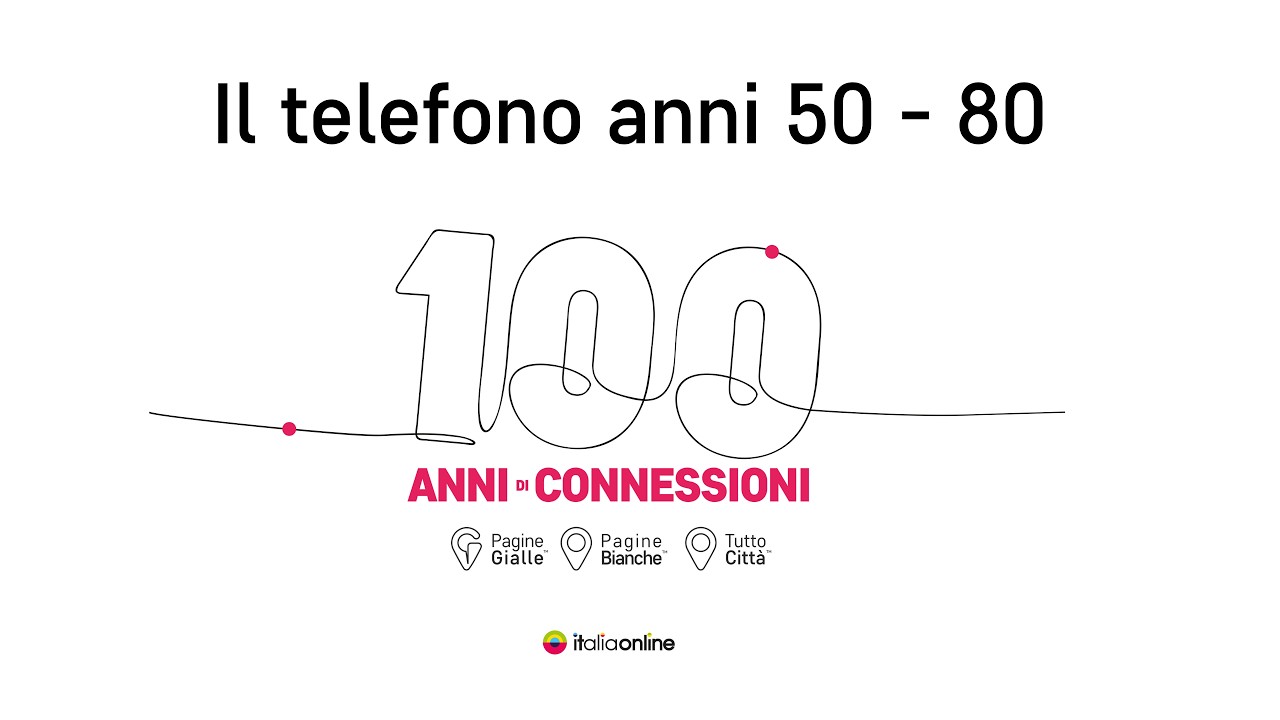 Il telefono anni 50 80