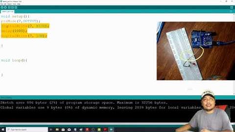 Part 2 : (D) Basic Circuitry and C++ Programming - Arduino Tutorials - STEM Students Tagalog Version