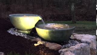Aquascape Spillway Bowls Installed By Aquatic Edge