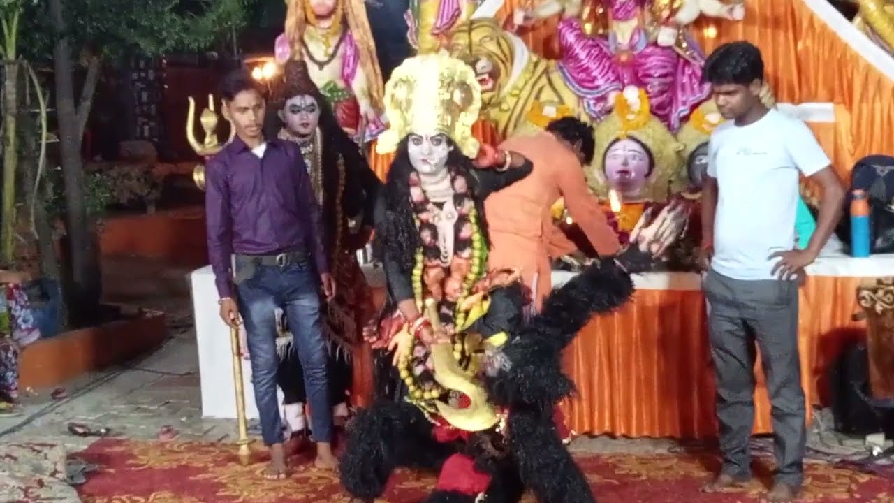 यूट्यूब पर पहली बार इतनी भयंकर काली माता की झांकी देखने को मिलेगी mo,9997153154