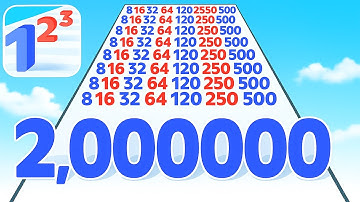 Satisfying Mobile Game Number Run Top Free Gameplay Walkthrough All Levels Latest Update Max Speed