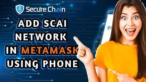 paano mag add ng securechain ai ( SCAI ) sa metamask wallet step by step tutorial #securechainai