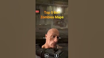 Top 5 Bo1 Zombies Maps #shorts #gaming
