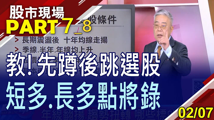 【台股Q1蹲Q2跳 全年區間震盪!長線投資點將錄 十年大底趨勢成形?短線打帶跑策略真有利可圖?】20230207(第7/8段)股市現場*鄭明娟(杜富國) - 天天要聞