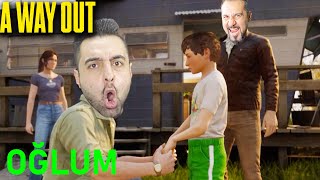 HAPİSTEN İNDİM ŞEHİRE! İNŞAAT BASMAYA GİDİYORUZ! | ÜMİDİYLE PS5 A WAY OUT OYNUYORUZ #4