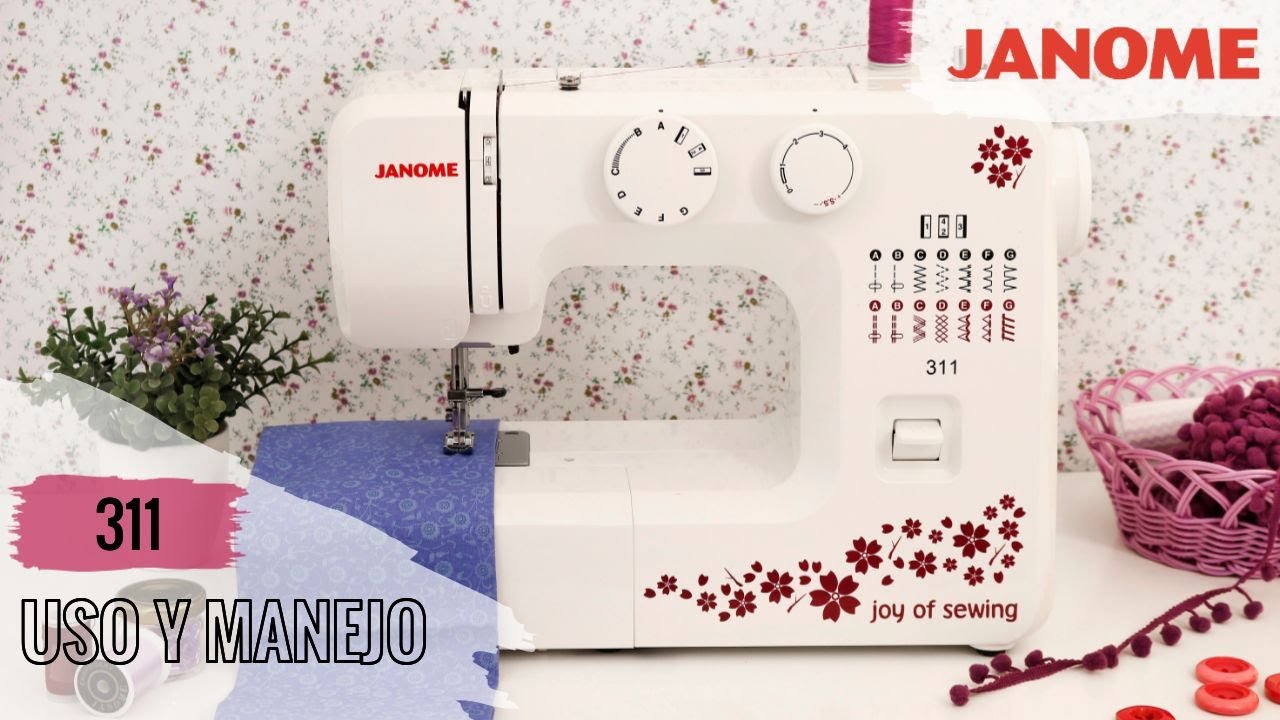 Final más Interpersonal Janome Chile - Curso Uso y Manejo Máquina de coser Janome 311 - YouTube