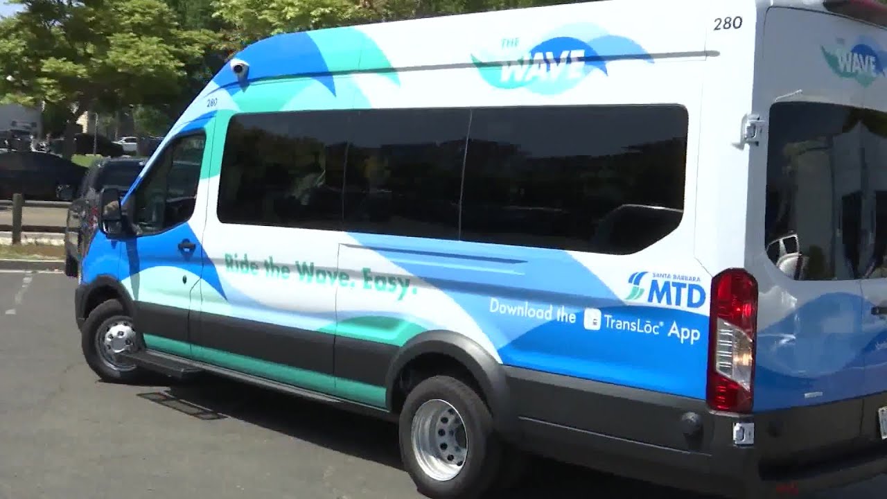Goleta Bus Routes “The Wave” begins Point-to-Point Transit Service in Goleta - YouTube