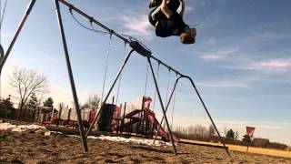 2400Fps Swingset Backflip Twixtor