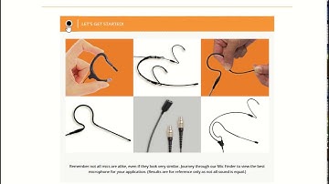 Mic Finder by Point Source Audio