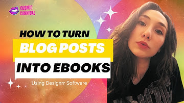 How to Make an Ebook From a Blog Post | Designrr Ebook Software Tutorial